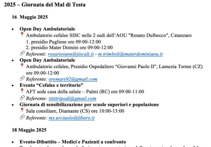 SISC | Società Italiana per lo Studio delle Cefalee